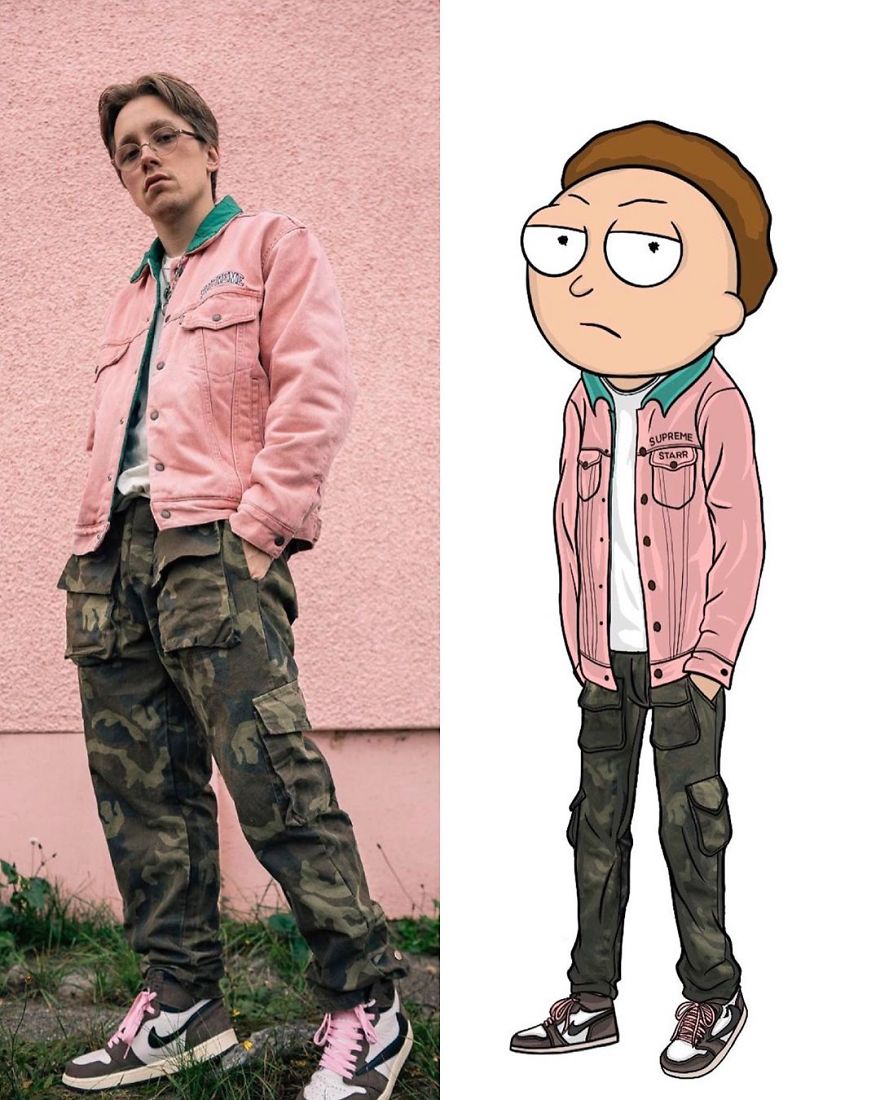 Morty Smith From Rick And Morty