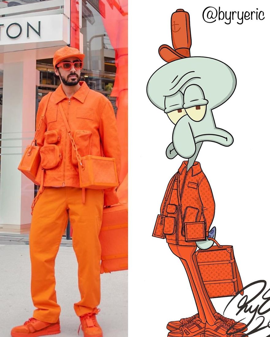 Squidward Tentacles From Spongebob Squarepants