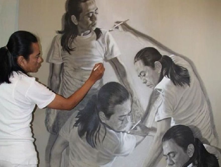 Veri Apriyatno - Amazing Oil Painting That Illustrates The Nomads And The Final Destination (Latest Painting Series)