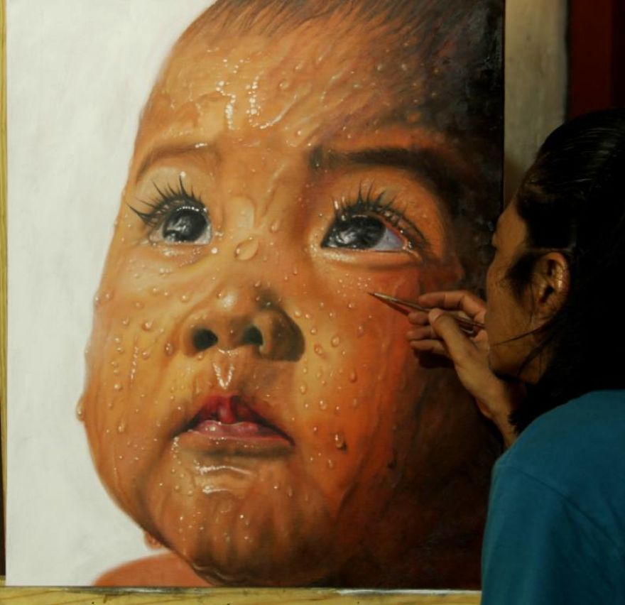 Veri Apriyatno - Amazing Oil Painting That Illustrates The Nomads And The Final Destination (Latest Painting Series)