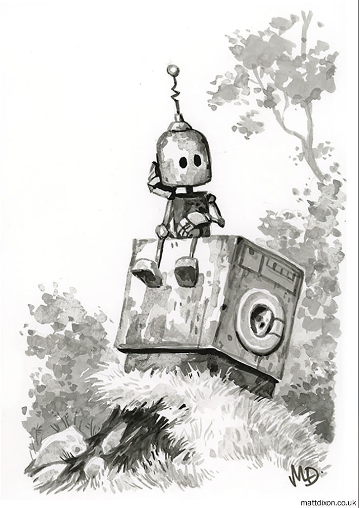 Lonely Robots Enjoying The Quiet Wonder Of The World Lonely Robots Enjoying The Quiet Wonder Of The World