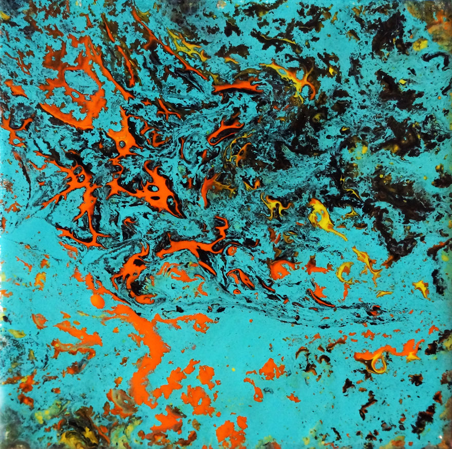 I Create Fluid Paintings And Landscapes Depicting Liberation And Freedom Using Unconventional Methods I Create Fluid Paintings And Landscapes Depicting Liberation And Freedom Using Unconventional Methods