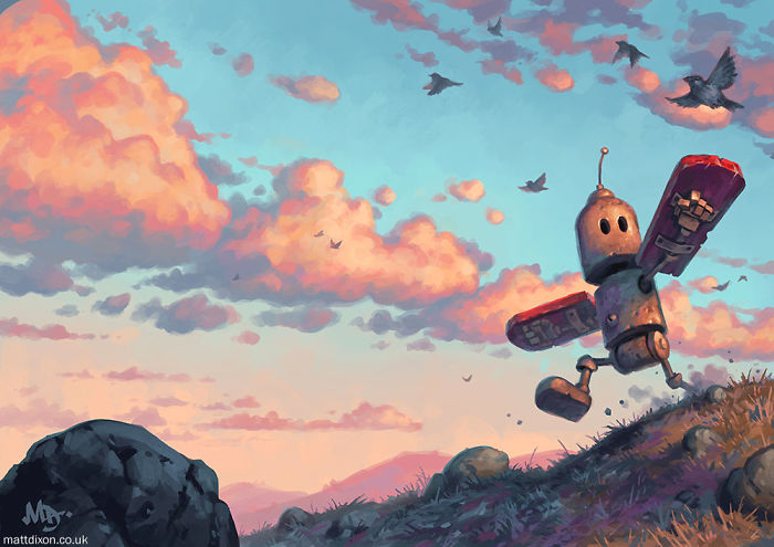 Lonely Robots Enjoying The Quiet Wonder Of The World Lonely Robots Enjoying The Quiet Wonder Of The World