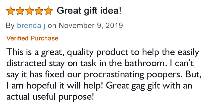 You Can Get A Sand Timer For People Who Spend Way Too Long On The Toilet You Can Get A Sand Timer For People Who Spend Way Too Long On The Toilet