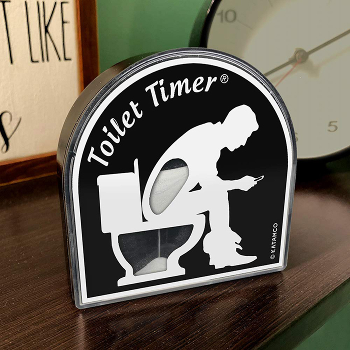You Can Get A Sand Timer For People Who Spend Way Too Long On The Toilet You Can Get A Sand Timer For People Who Spend Way Too Long On The Toilet