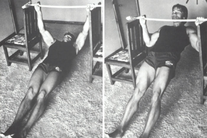 Arnold Schwarzenegger Shared Vintage 1977 Photos Of Himself Illustrating His Iconic 9-Step No-Gym Workout Arnold Schwarzenegger Shared Vintage 1977 Photos Of Himself Illustrating His Iconic 9-Step No-Gym Workout