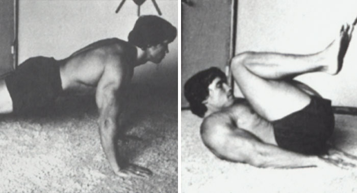 Arnold Schwarzenegger Shared Vintage 1977 Photos Of Himself Illustrating His Iconic 9-Step No-Gym Workout