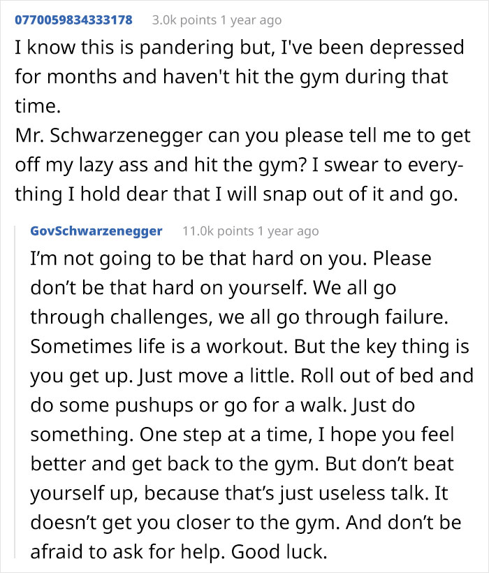 People Notice That Arnold Schwarzenegger Is Super Wholesome On Reddit, And Here Are 9 Examples