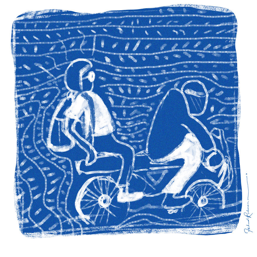 I Doodled The Summarized Impression Of Each Day For Nine Consecutive Days As The Start Of A Doodle Journal.