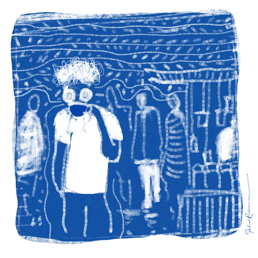 I Doodled The Summarized Impression Of Each Day For Nine Consecutive Days As The Start Of A Doodle Journal.