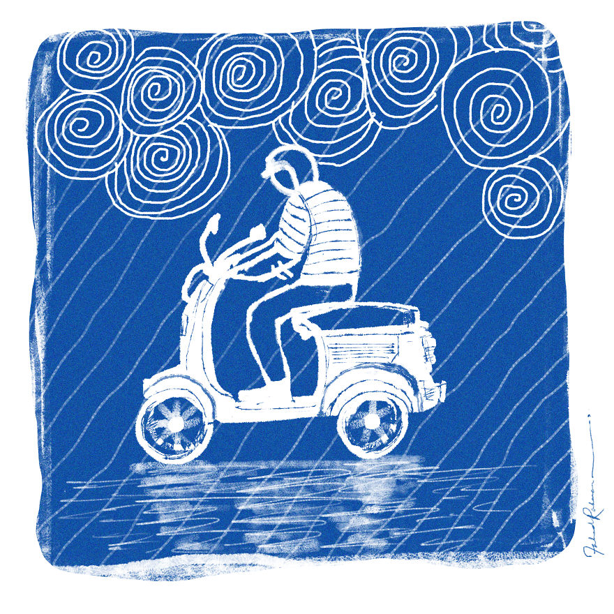 I Doodled The Summarized Impression Of Each Day For Nine Consecutive Days As The Start Of A Doodle Journal.