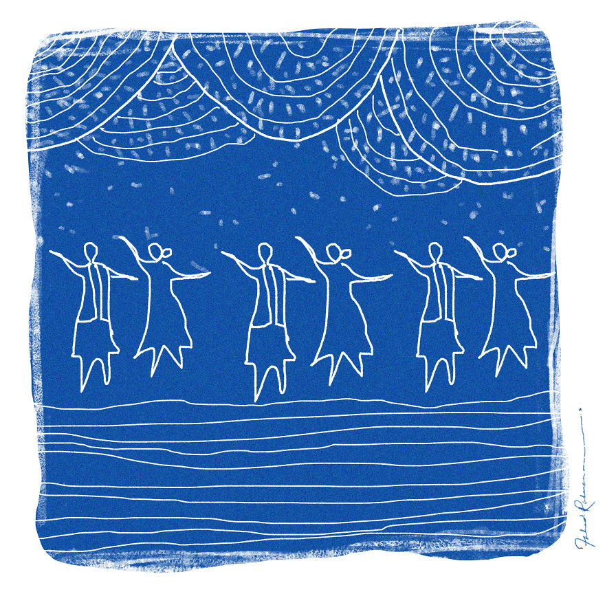 I Doodled The Summarized Impression Of Each Day For Nine Consecutive Days As The Start Of A Doodle Journal.