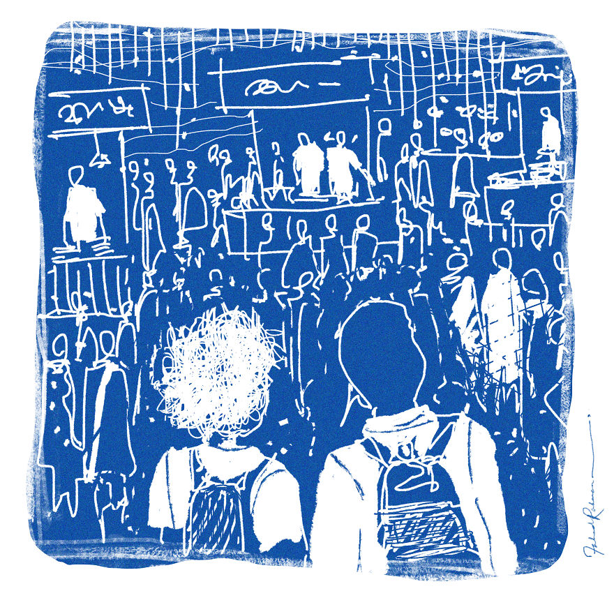 I Doodled The Summarized Impression Of Each Day For Nine Consecutive Days As The Start Of A Doodle Journal.