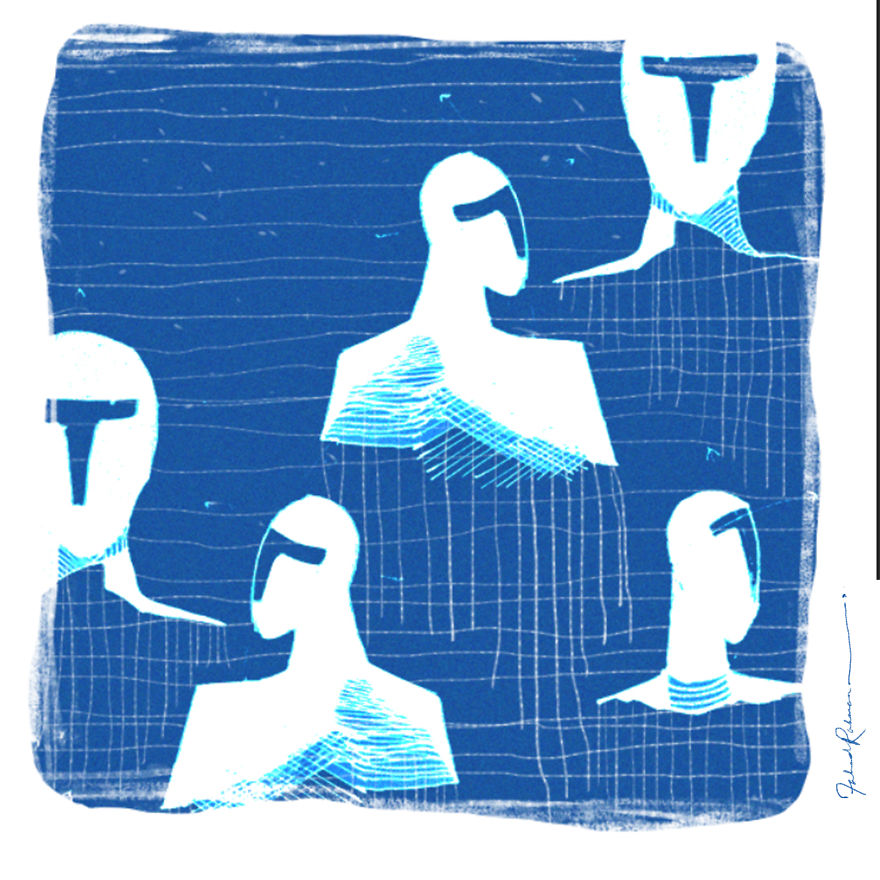 I Doodled The Summarized Impression Of Each Day For Nine Consecutive Days As The Start Of A Doodle Journal.