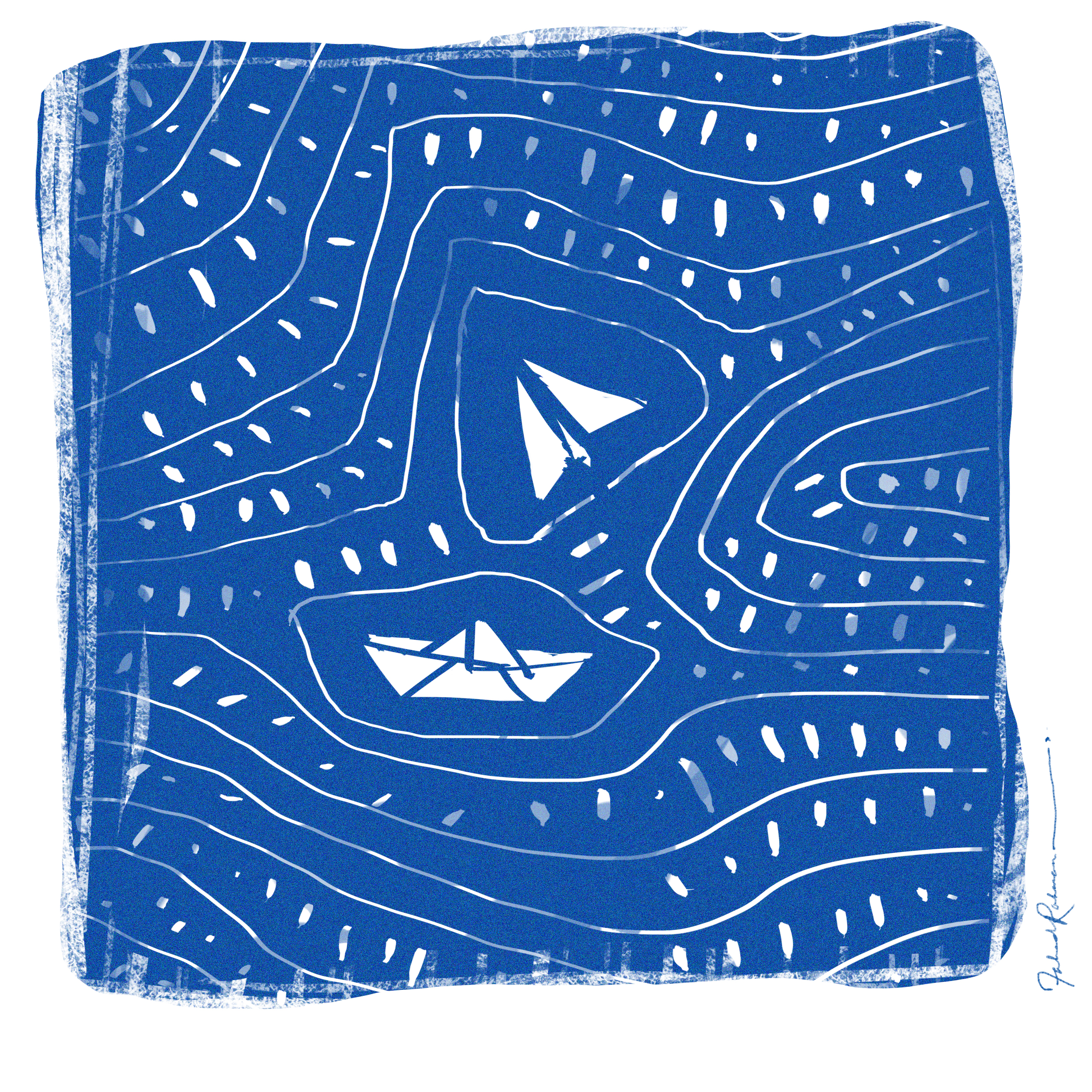 I Doodled The Summarized Impression Of Each Day For Nine Consecutive Days As The Start Of A Doodle Journal.