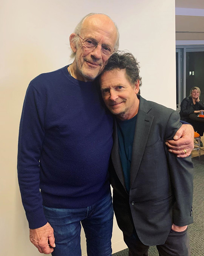 Doc And Marty From 'Back To The Future' Just Had A Wholesome Reunion Doc And Marty From 'Back To The Future' Just Had A Wholesome Reunion