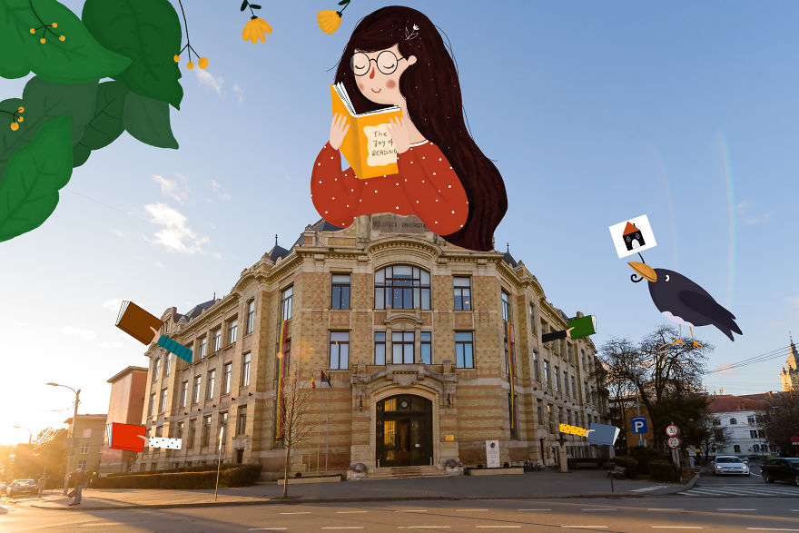 Empty Streets From Our City Become Illustrator’s Artwork