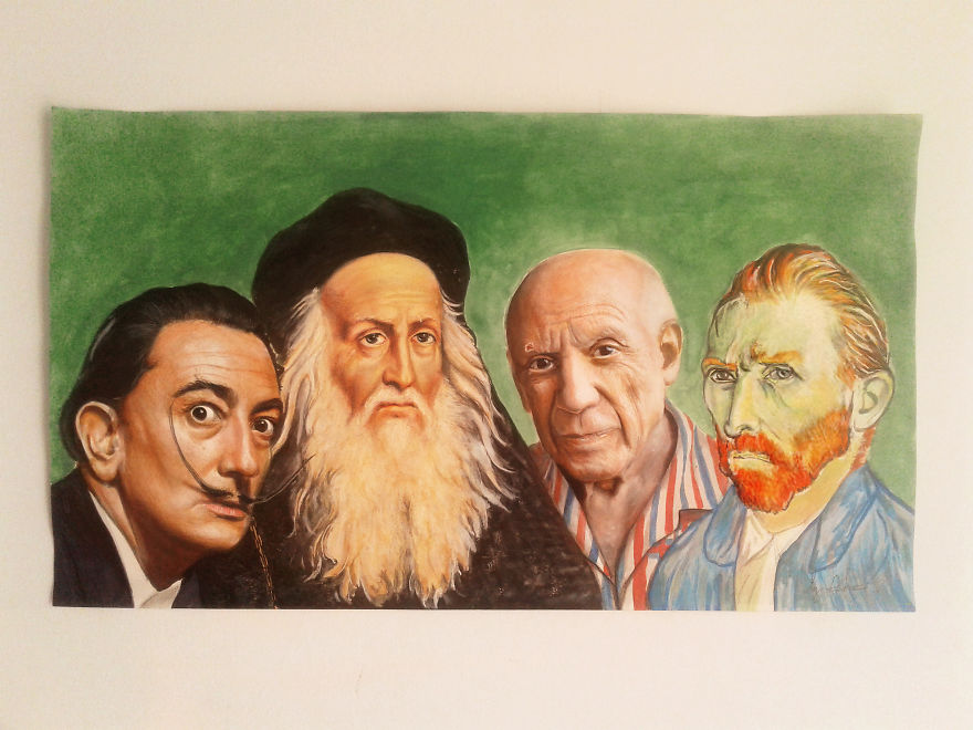 Painting My Favorite Artists