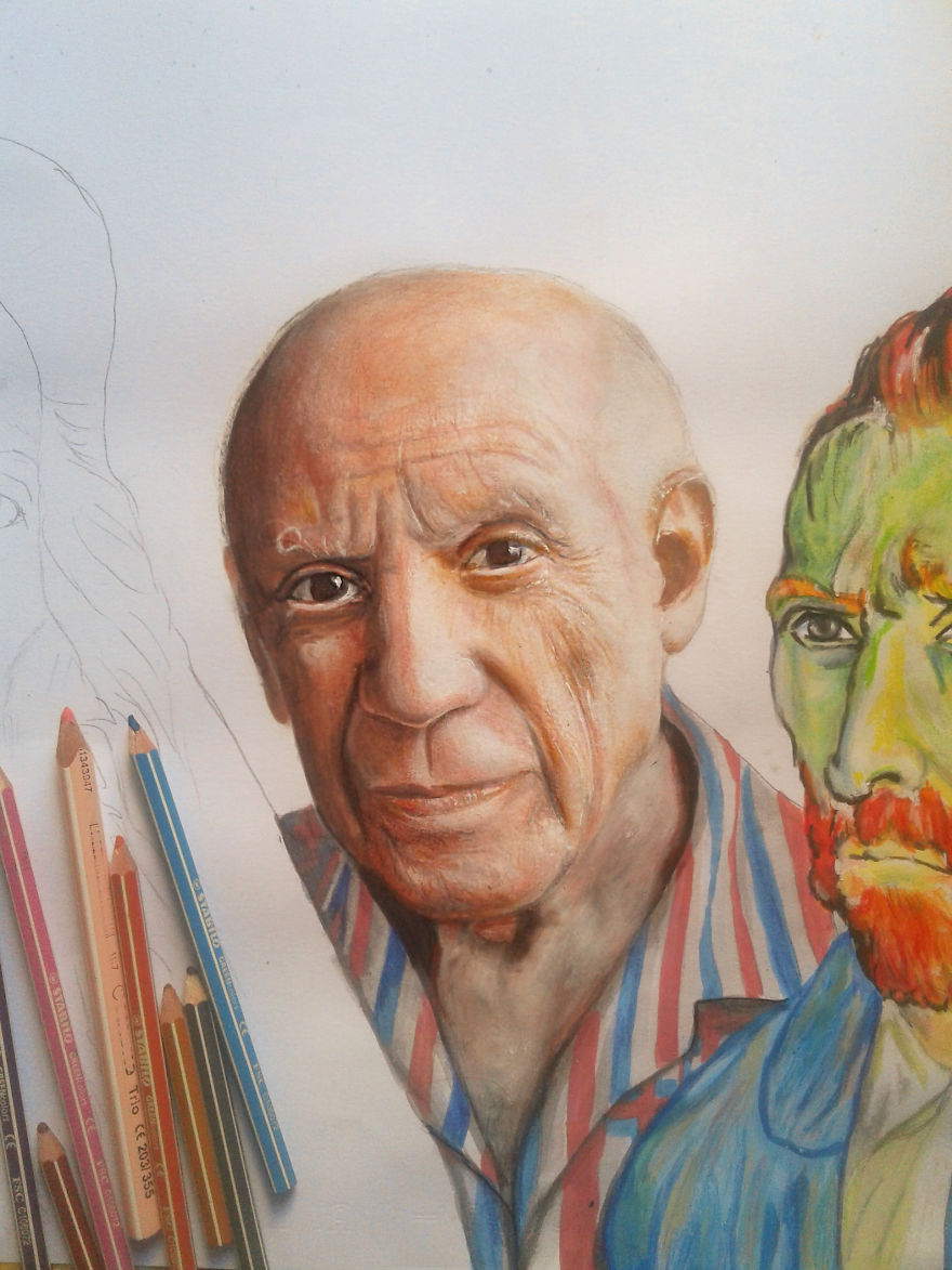 Painting My Favorite Artists