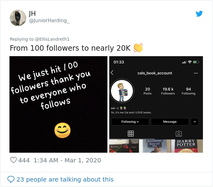 Classmates Bully This Boy For Creating An Insta Account Reviewing Books In A Group Chat, They Add Him So He Can See It