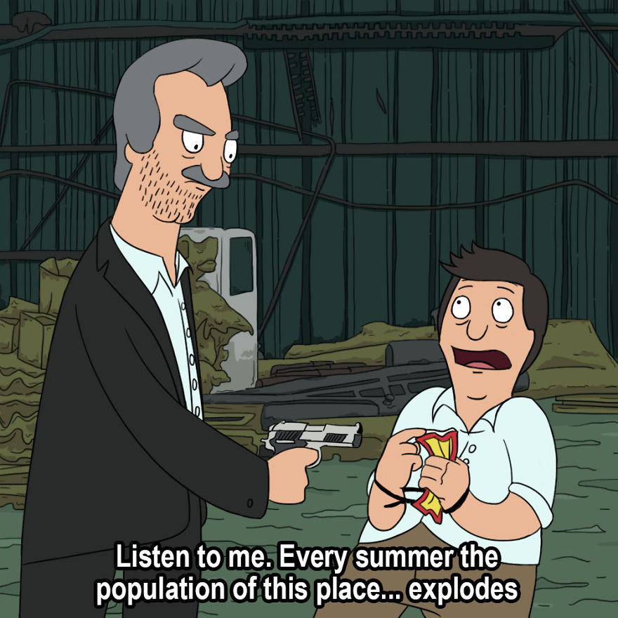 Here Is My Ozark And Bob's Burgers Cross Over Drawings, Because Why Not?