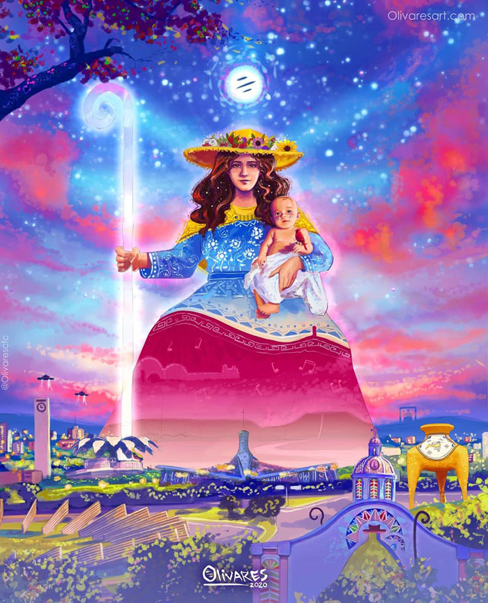 Artist Uses 200k Recycled Bottle Caps To Create Venezuela's First Eco-Mural