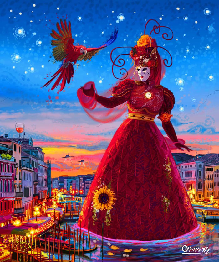 Artist Uses 200k Recycled Bottle Caps To Create Venezuela's First Eco-Mural Artist Uses 200k Recycled Bottle Caps To Create Venezuela's First Eco-Mural