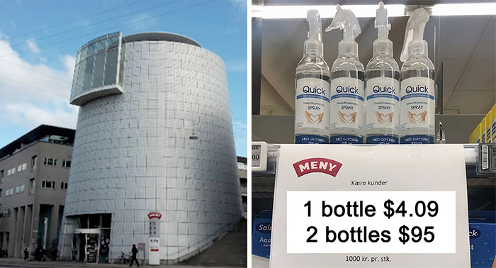 Supermarket In Denmark Came Up With A Brilliant Pricing Trick To Stop Hand Sanitizer Hoarding