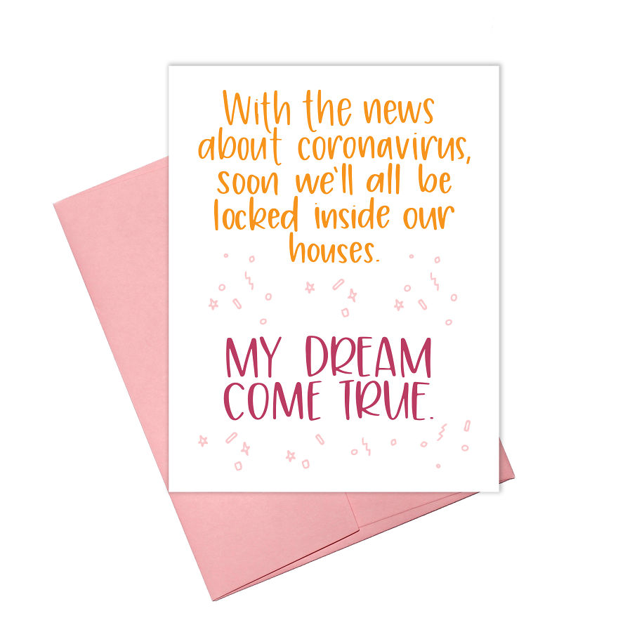 I Made Some Coronavirus Relief Cards, And I Hope You'll Send Them