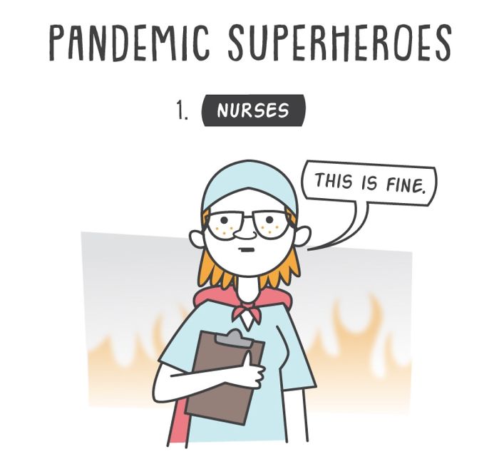 Artist Illustrates 7 Types Of Superheroes Of This Pandemic And We All Can Be At Least One Of Them Artist Illustrates 7 Types Of Superheroes Of This Pandemic And We All Can Be At Least One Of Them