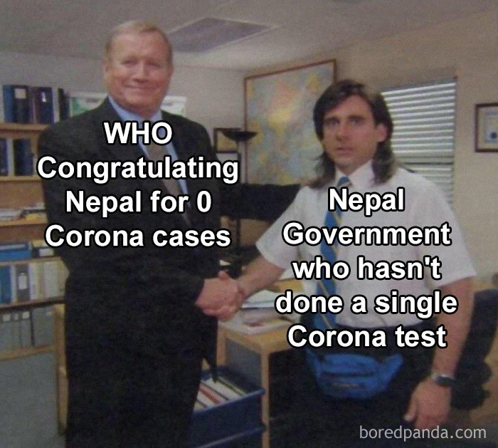 You Can't Have Infected People If You Don't Test...