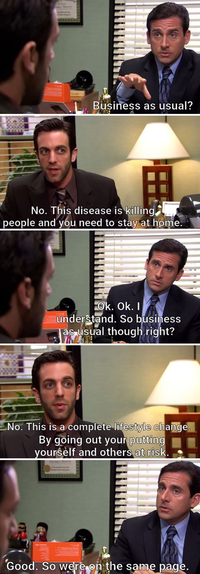 Hearing About All The People Not Taking Covid-19 Seriously Always Makes Me Think Of This Scene