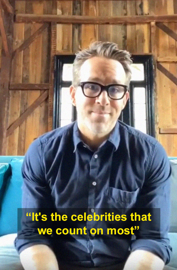 Ryan Reynolds Films Hilarious Coronavirus PSA Video For Canada That Gently Mocks Celebrities Ryan Reynolds Films Hilarious Coronavirus PSA Video For Canada That Gently Mocks Celebrities