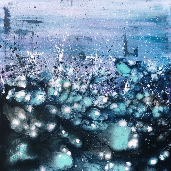 My Painting ‘Through The Fog’