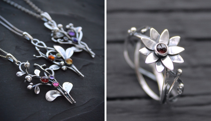 I Make Realistic Plant Jewelry For Nature Lovers