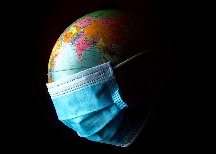 I Made A Photo Of Planet Earth With A Mask Because Of Coronavirus