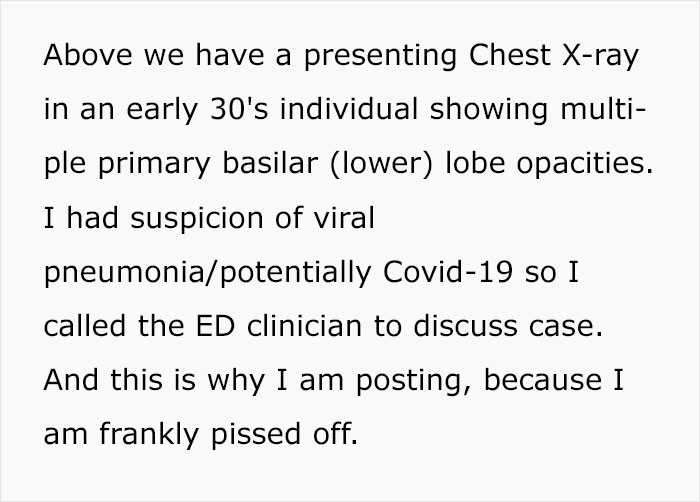 Angry Radiologist Asks To Share His Message After A Potential Coronavirus Carrier Takes A Plane Full Of People Angry Radiologist Asks To Share His Message After A Potential Coronavirus Carrier Takes A Plane Full Of People