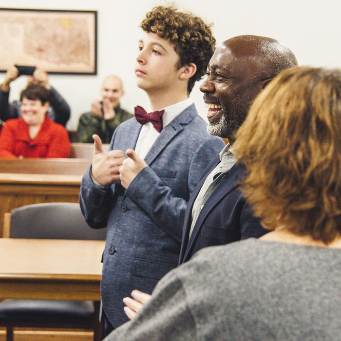 Single Man Adopts 13-Year-Old Boy After His Adoptive Parents Abandoned Him In A Hospital