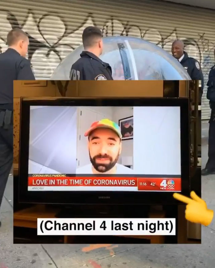 Remember The Drone Guy Who Asked Out A Girl Dancing On A Roof? He Finally Met Her In A Giant Inflatable Ball Remember The Drone Guy Who Asked Out A Girl Dancing On A Roof? He Finally Met Her In A Giant Inflatable Ball