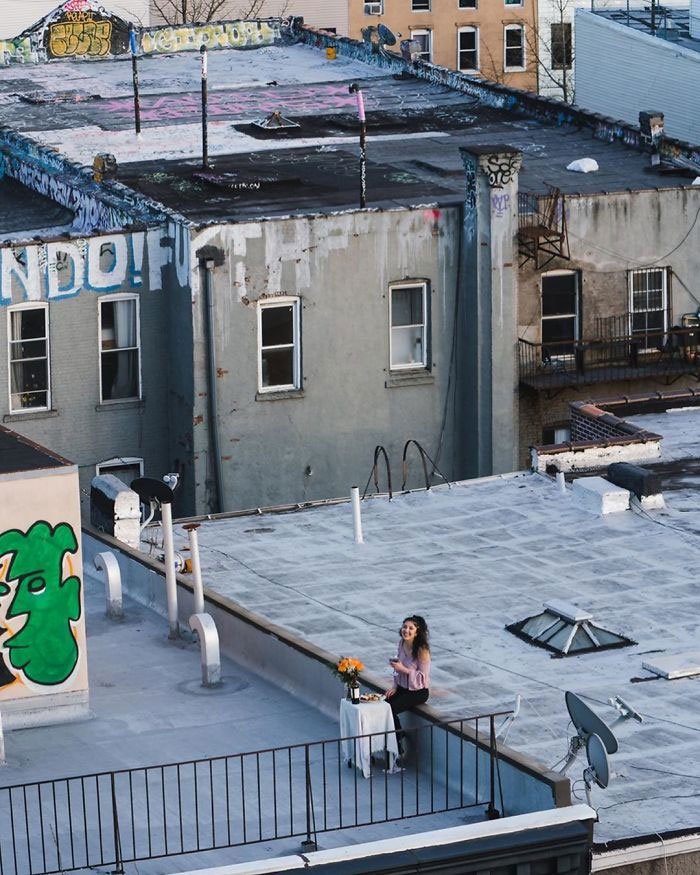 Remember The Drone Guy Who Asked Out A Girl Dancing On A Roof? He Finally Met Her In A Giant Inflatable Ball Remember The Drone Guy Who Asked Out A Girl Dancing On A Roof? He Finally Met Her In A Giant Inflatable Ball