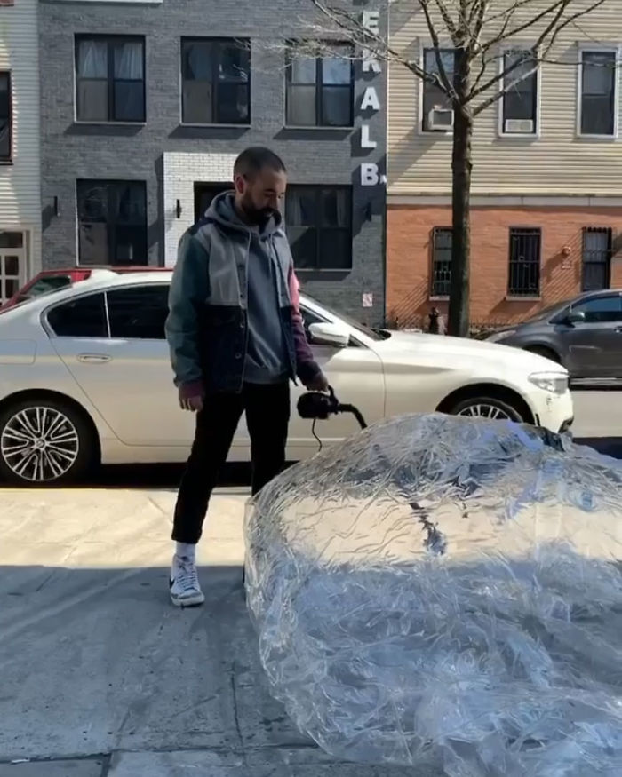 Remember The Drone Guy Who Asked Out A Girl Dancing On A Roof? He Finally Met Her In A Giant Inflatable Ball Remember The Drone Guy Who Asked Out A Girl Dancing On A Roof? He Finally Met Her In A Giant Inflatable Ball