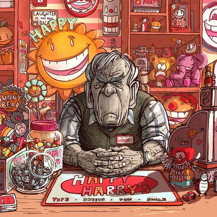 This Artist Uses His Art To Depict The Dark Side Of The Society That We Live In (30 Pics)