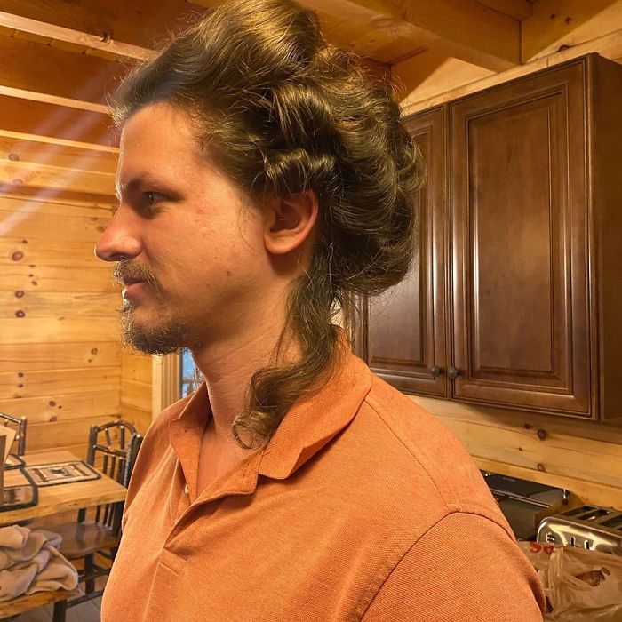 Boyfriend Lets His Quarantined Hairstylist GF Experiment With His Hair And Here's What She's Done So Far Boyfriend Lets His Quarantined Hairstylist GF Experiment With His Hair And Here's What She's Done So Far