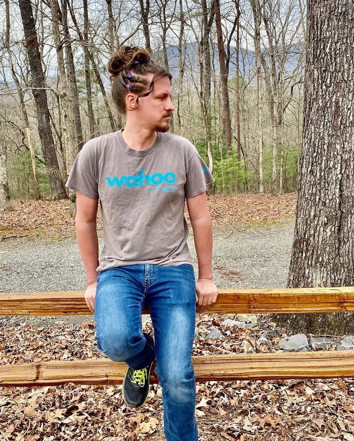 Boyfriend Lets His Quarantined Hairstylist GF Experiment With His Hair And Here's What She's Done So Far Boyfriend Lets His Quarantined Hairstylist GF Experiment With His Hair And Here's What She's Done So Far