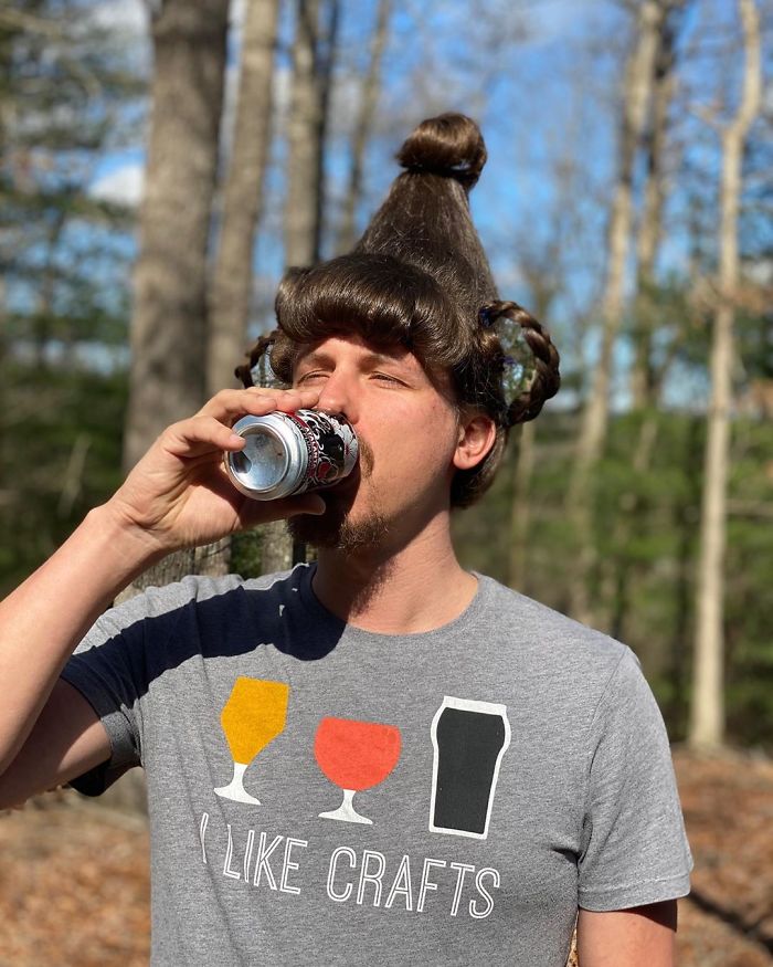 Boyfriend Lets His Quarantined Hairstylist GF Experiment With His Hair And Here's What She's Done So Far Boyfriend Lets His Quarantined Hairstylist GF Experiment With His Hair And Here's What She's Done So Far