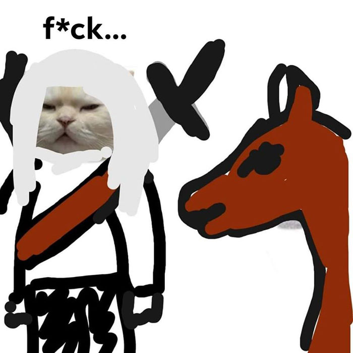 Drawing-Cat-People-Art