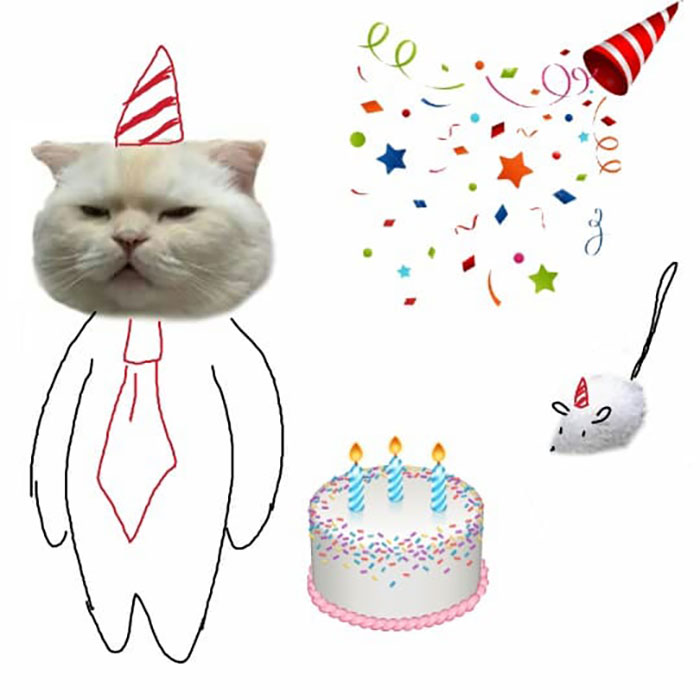 Drawing-Cat-People-Art