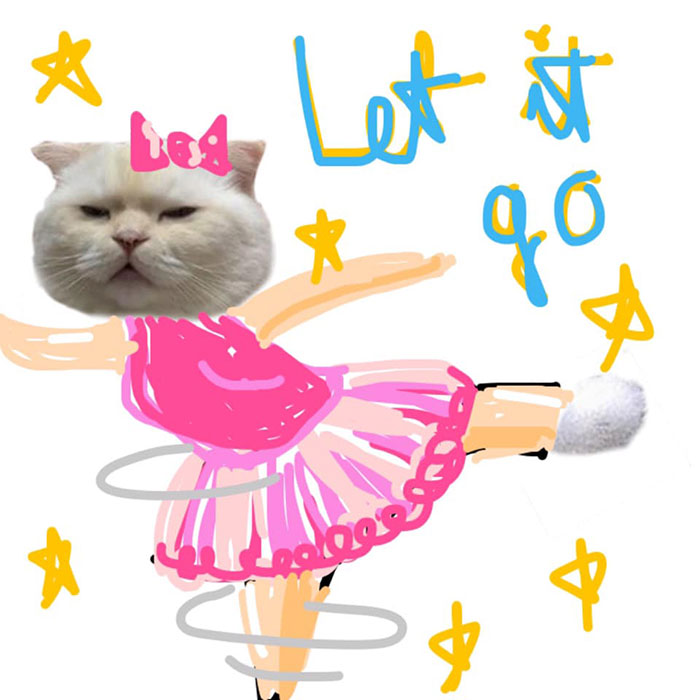 Drawing-Cat-People-Art