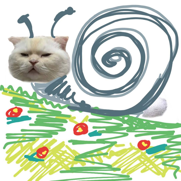 Drawing-Cat-People-Art