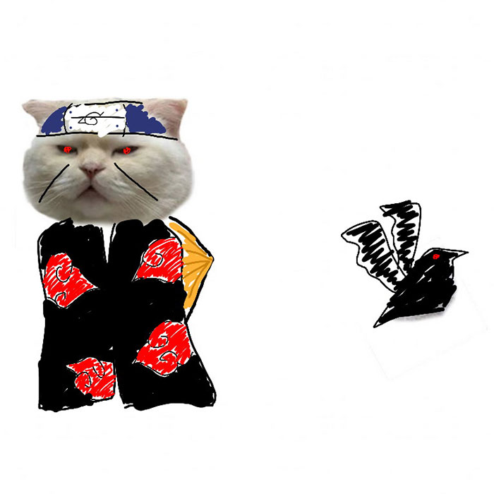 Drawing-Cat-People-Art